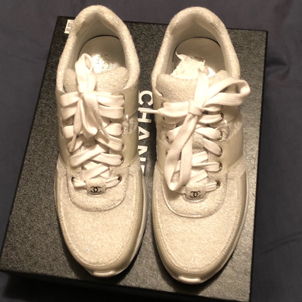 Authentic Chanel Women Sneakers - Picture 1 of 8